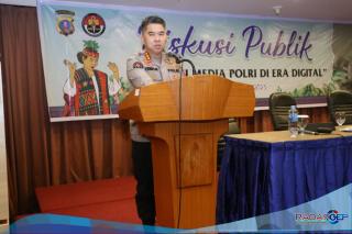 Polda Sumut Gelar Diskusi Publik Bidang Humas, Bahas Strategi Media di Era Digital